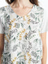 LC Waikiki V-Neck Floral Short Sleeve Women's T-Shirt